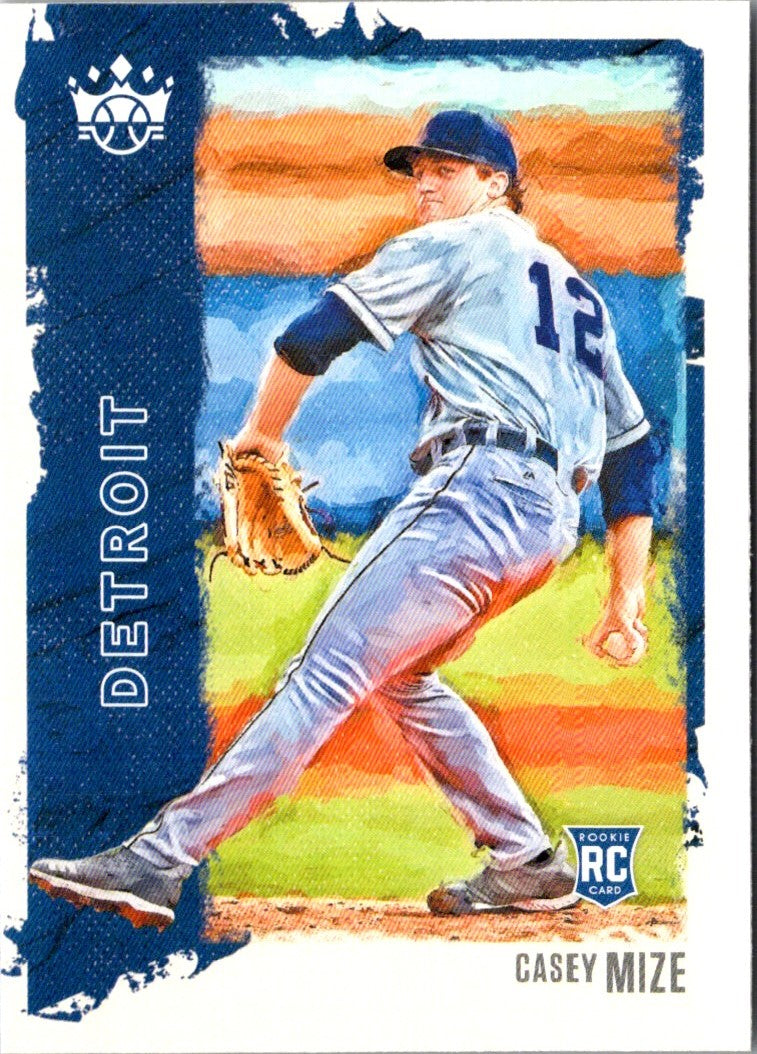 2021 Panini Diamond Kings Blue Casey Mize