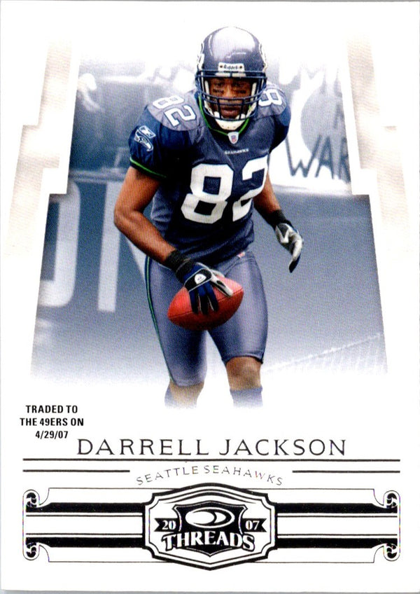 2007 Donruss Threads Darrell Jackson #43