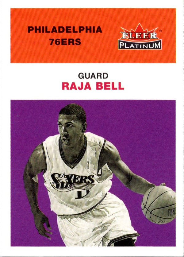 2001 Fleer Platinum Raja Bell #173 Rookie