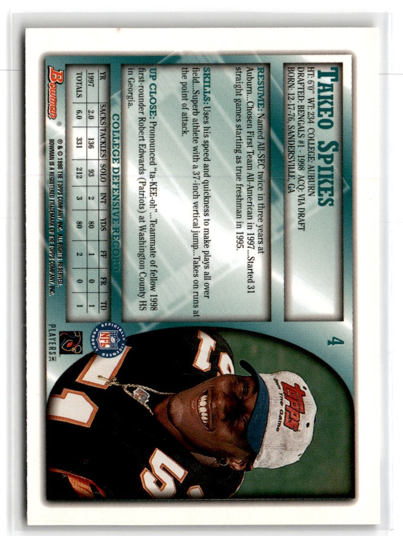 1998 Bowman Takeo Spikes