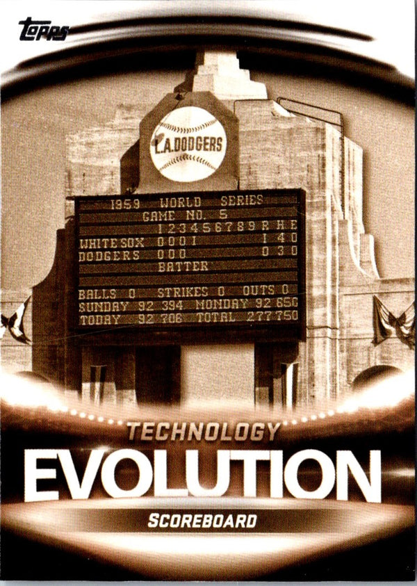 2019 Topps Evolution Technology Scoreboard/Jumbotron #ET-2