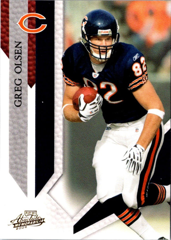 2009 Playoff Absolute Memorabilia Greg Olsen #17