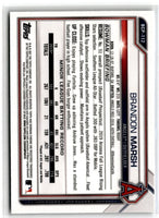 2021 Bowman Chrome Prospects Atomic Refractor Brandon Marsh #BCP-112