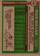 1976 Topps Rick Miller
