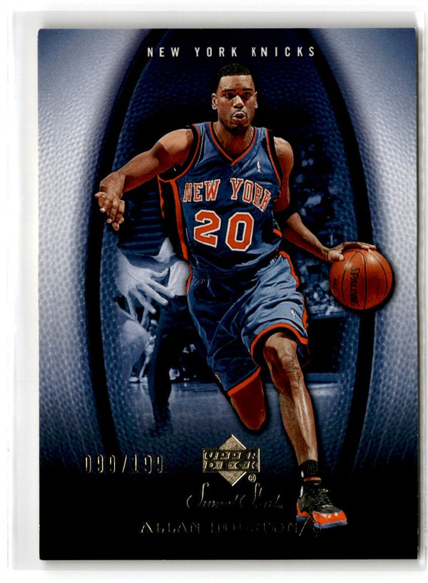 2005 Upper Deck Sweet Shot Gold Allan Houston #65 099 /199