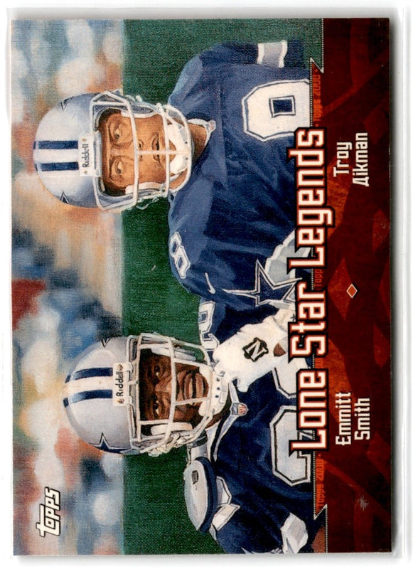2000 Topps Combos Emmitt Smith/Troy Aikman #TC9