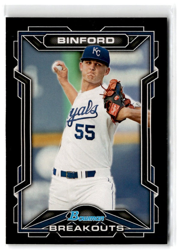 2013 Bowman Draft Picks & Prospects Scout Breakouts Christian Binford #BSB-CB