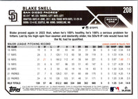 2023 Topps Gold Blake Snell #208