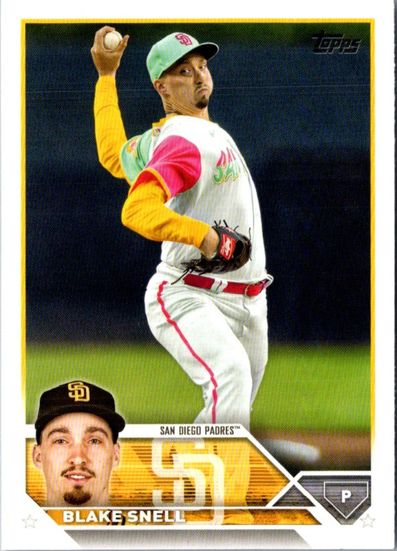 2023 Topps Gold Blake Snell #208