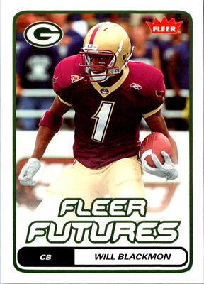 2006 Fleer Will Blackmon #199 Rookie