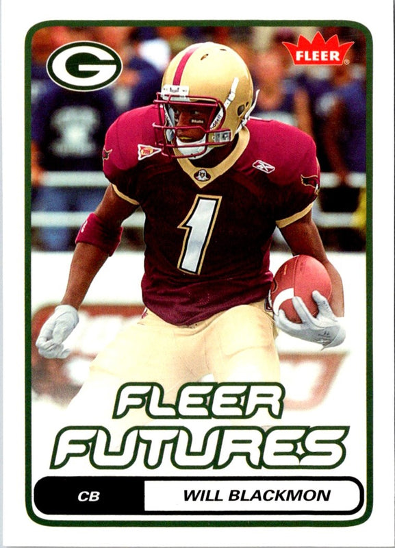 2006 Fleer Will Blackmon #199 Rookie