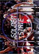 1997 Press Pass Double Threat Blue Adonal Foyle/Joe Smith