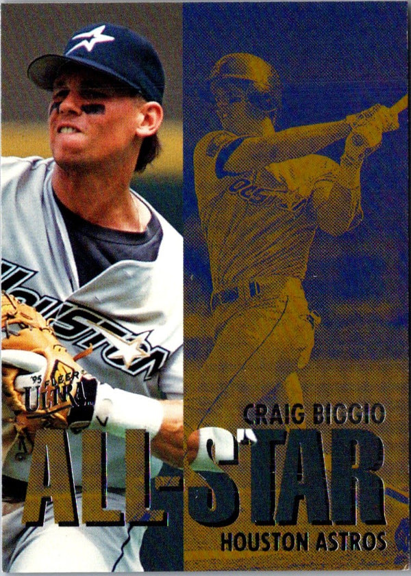 1995 Ultra All-Stars Craig Biggio #3