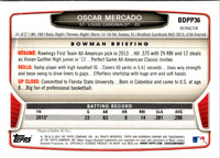 2013 Bowman Draft Picks & Prospects Chrome Oscar Mercado #BDPP36