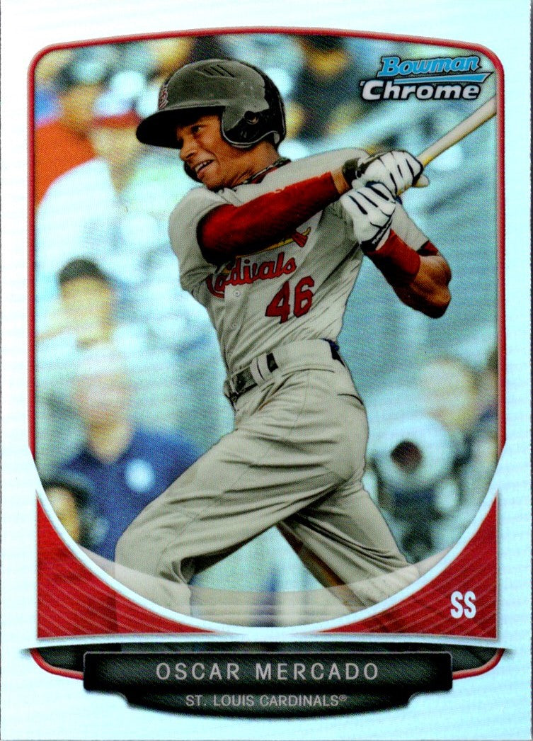 2013 Bowman Draft Picks & Prospects Chrome Oscar Mercado