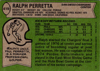 1978 Topps Ralph Perretta #419