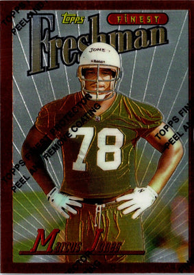 1996 Topps Marcus Jones #414 Rookie