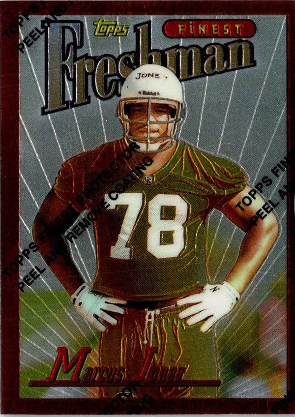 1996 Topps Marcus Jones #414 Rookie