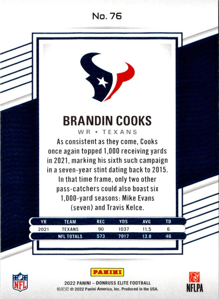 2022 Panini Encased Brandin Cooks