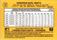 1987 Leaf Ozzie Smith #108
