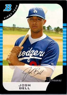 2005 Bowman Draft Picks & Prospects Josh Bell #BDP36 Rookie