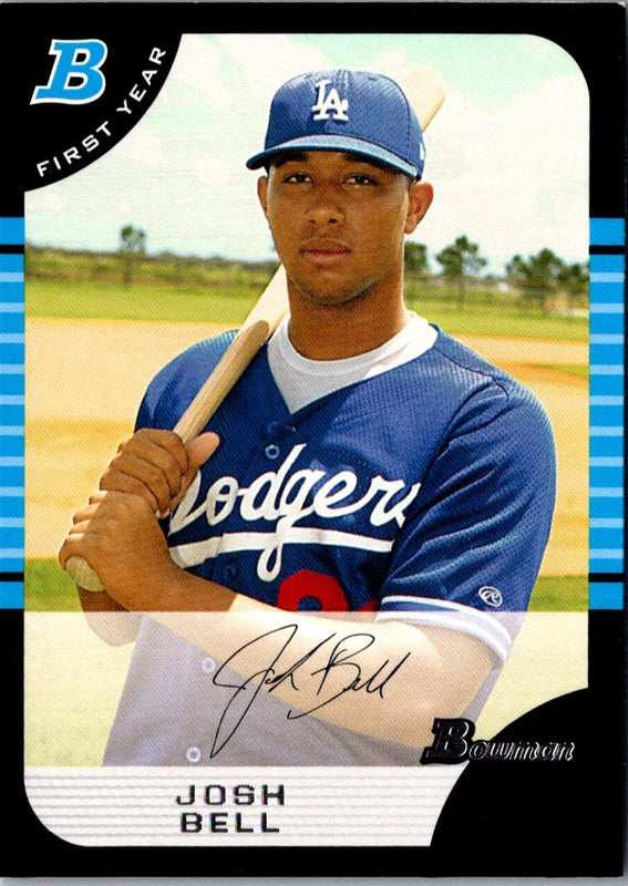 2005 Bowman Draft Picks & Prospects Josh Bell #BDP36 Rookie