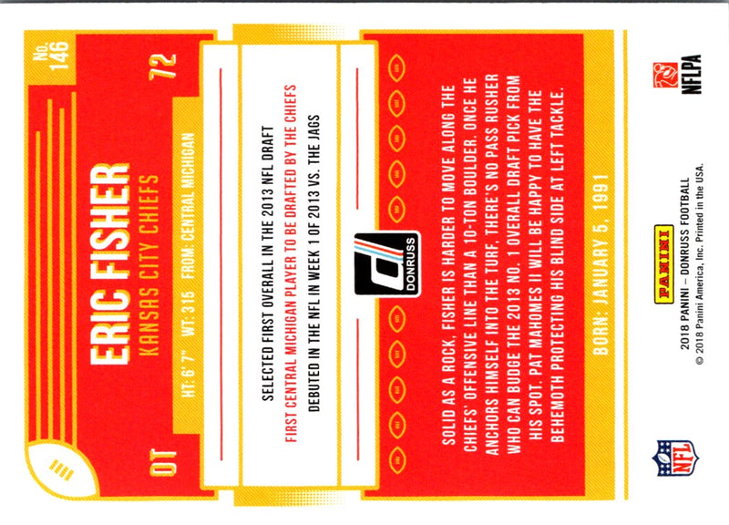 2018 Donruss Eric Fisher