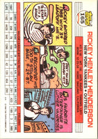 1988 Topps Big Rickey Henderson #165
