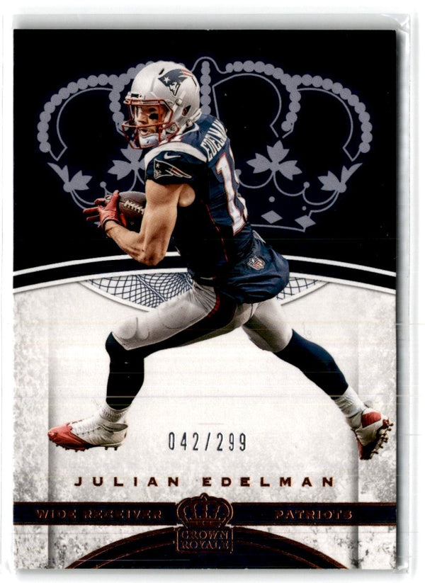 2017 Panini Crown Royale Bronze Julian Edelman #42 042/299