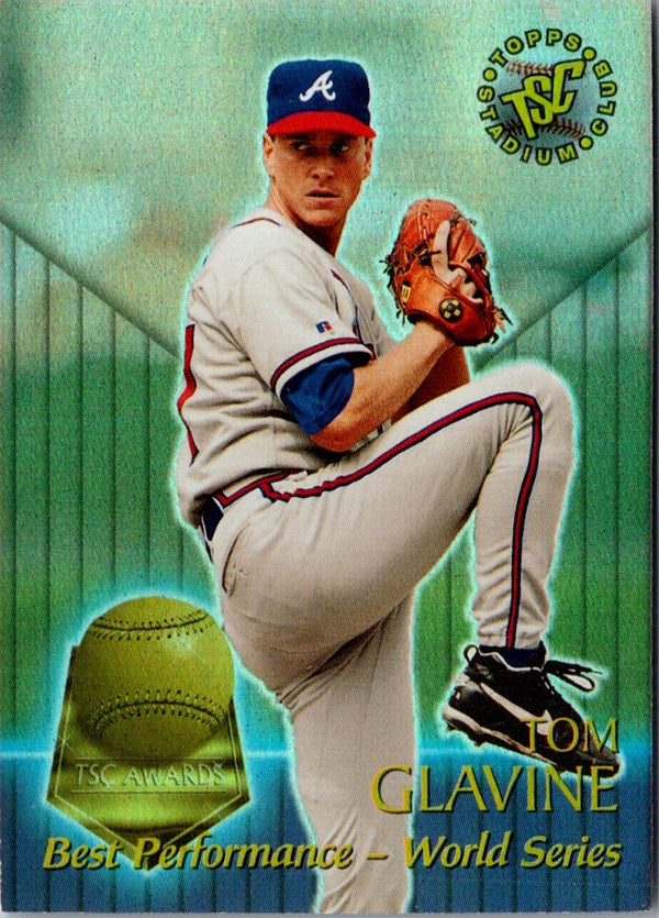 1996 Stadium Club TSC Awards Tom Glavine #3