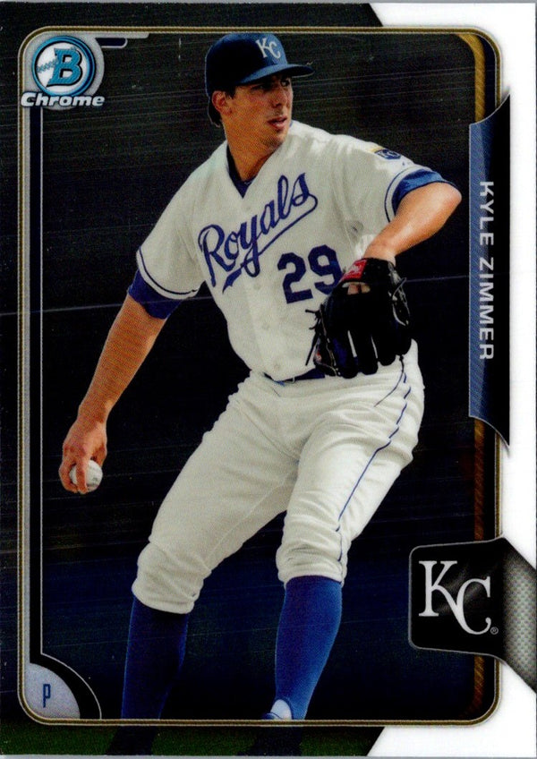 2015 Bowman Chrome Prospects Kyle Zimmer #BCP73