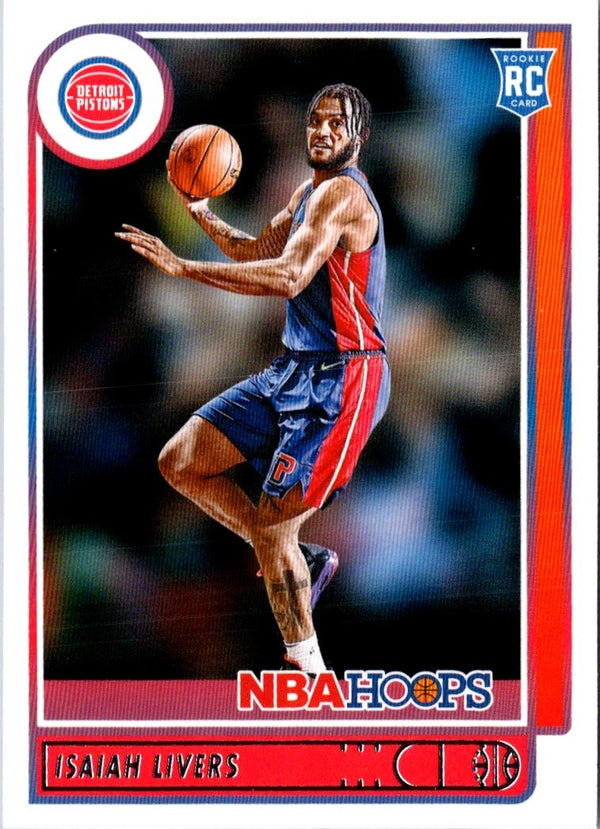 2021 Hoops Red Backs Isaiah Livers #208