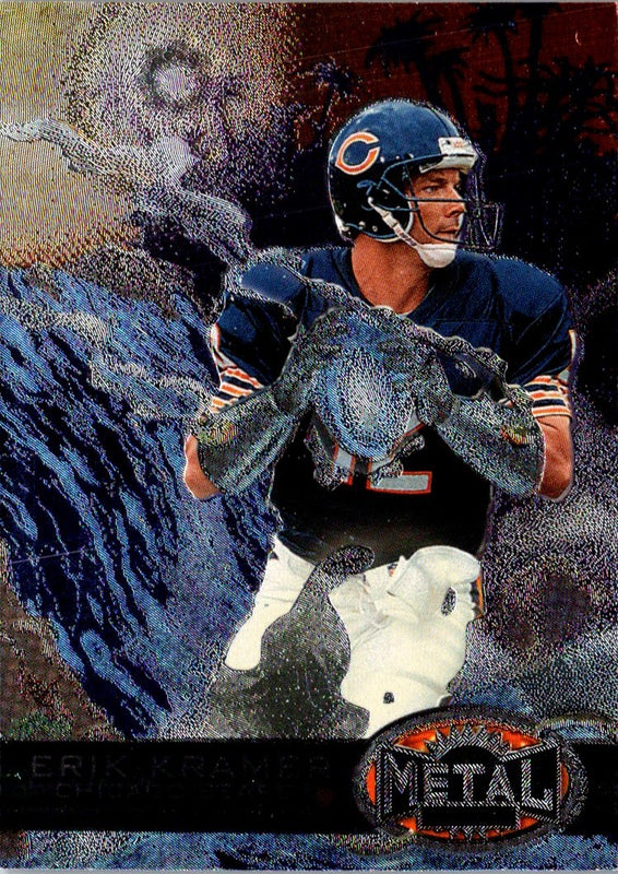 1997 Metal Universe Erik Kramer #123