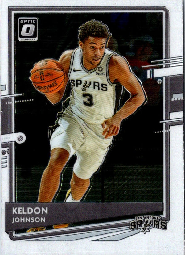 2021 Donruss Keldon Johnson #104