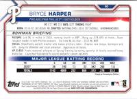 2021 Bowman Bryce Harper #90