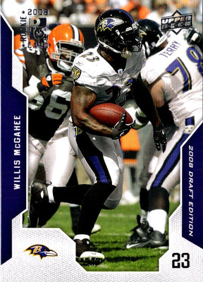 2008 Upper Deck Draft Edition Willis McGahee #108