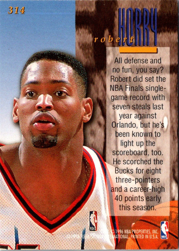 1995 Ultra Robert Horry