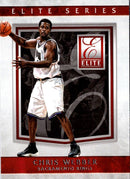 2015 Donruss Elite Series Chris Webber