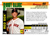 2021 Bowman Heritage Bobby Dalbec #80 Rookie
