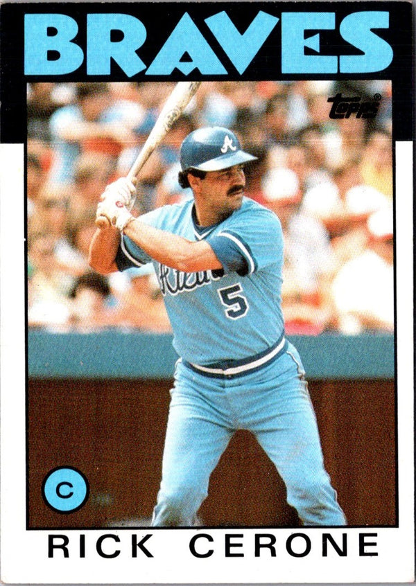 1986 Topps Rick Cerone #747