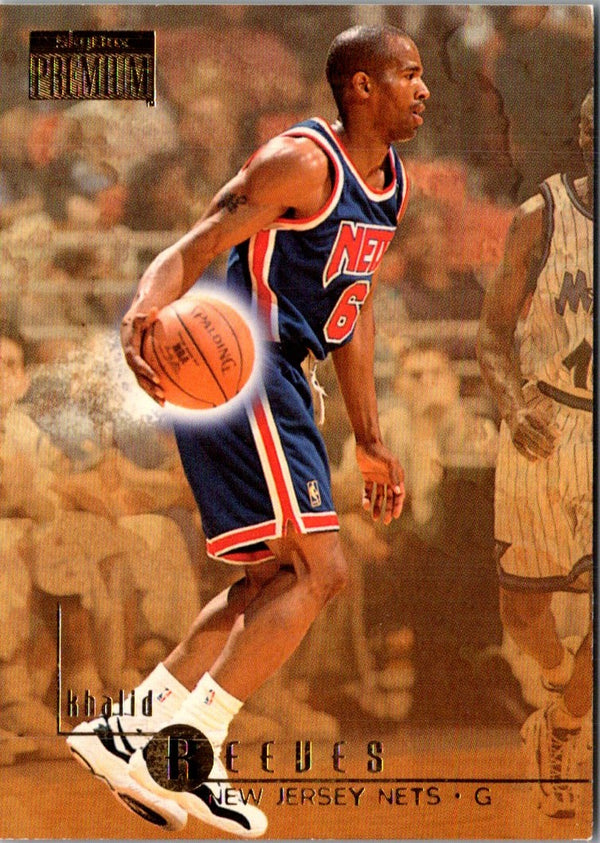 1996 SkyBox Premium Star Ruby Khalid Reeves #172