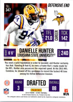 2015 Score Scorecard Danielle Hunter #347