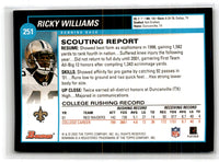2002 Bowman Ricky Williams #251 Rookie