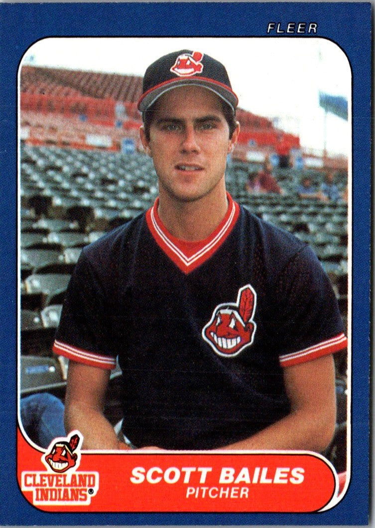 1986 Fleer Update Scott Bailes