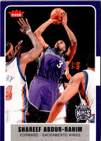 2007 Fleer Shareef Abdur-Rahim #119
