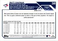 2023 Topps Matt Chapman #260