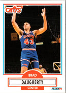 1990 Fleer Brad Daugherty
