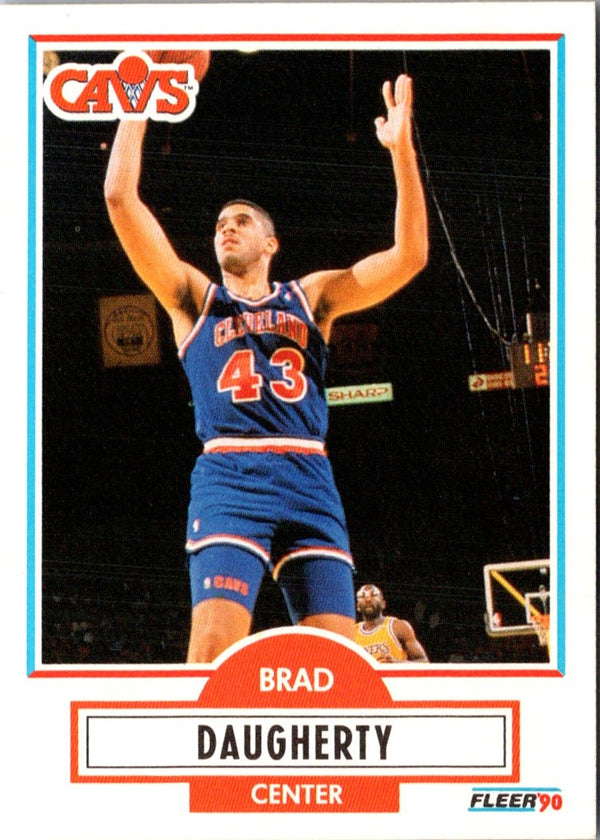 1990 Fleer Brad Daugherty #31
