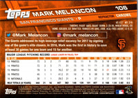 2017 Topps San Francisco Giants Mark Melancon #SF-7