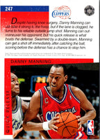 1993 Upper Deck Danny Manning #247